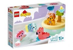 LEGO DUPLO MY FIRST - JOUET DE BAIN : L'ÎLE FLOTTANTE DES ANIMAUX #10966